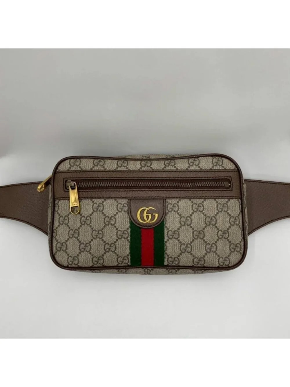 Gucci GG Supreme Leather Bag Beige